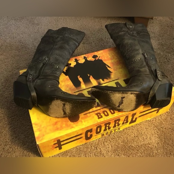 Corral Whipstitch Boots Size 9.5 - Picture 5 of 12